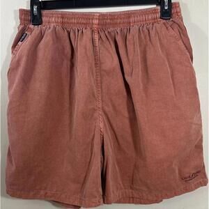 Crazy Shirts Hawaii Chino Shorts Men's XLarge Rust Color Chili Dyed Cotton New